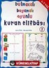 Bulmacalı Boyamalı Oyunlu Kur'an Elifbası 1