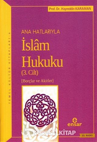 Anahatlarıyla İslam Hukuku-3