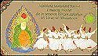 Mawlana Jalaluddin Rum-i Erhabene Wörter die in unseren Herzen aufgehen 60 Verse, 60 Miniaturen / Özel Teneke Kutulu (Almanca)