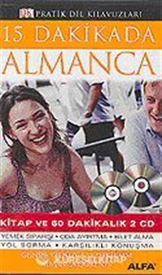 15 Dakikada Almanca (2 Cd+Kitap)