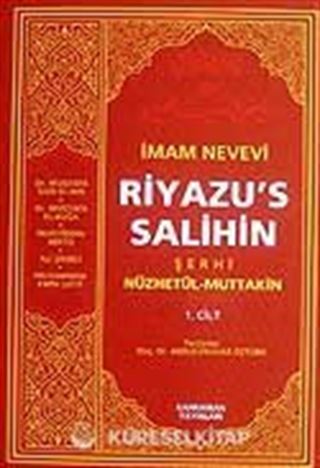 Riyaz'üs-Salihin Tercüme ve Şerhi / (Ciltsiz İthal Kağıt) (2 Cilt)