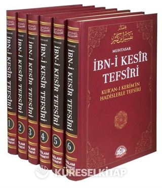 İbn-i Kesir Tefsiri Muhtasarı (6 Cilt+Şamua) / Kur'anı Kerim'in Hadislerle Tefsiri