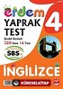 İngilizce 4. Sınıf Yaprak Testi