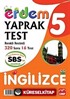 İngilizce 5. Sınıf Yaprak Test