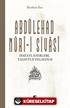 Abdülehad Nuri-i Sivasi Hayatı Eserleri Görüşleri