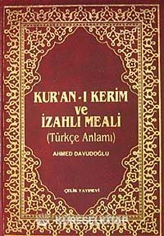 Kur'an-ı Kerim ve İzahlı Meali / Türkçe Anlamı (4 Renk Küçük Boy İnce)